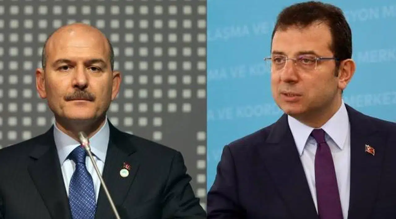 Ekrem İmamoğlu'ndan Süleyman Soylu'ya: Çöp tenekesi...