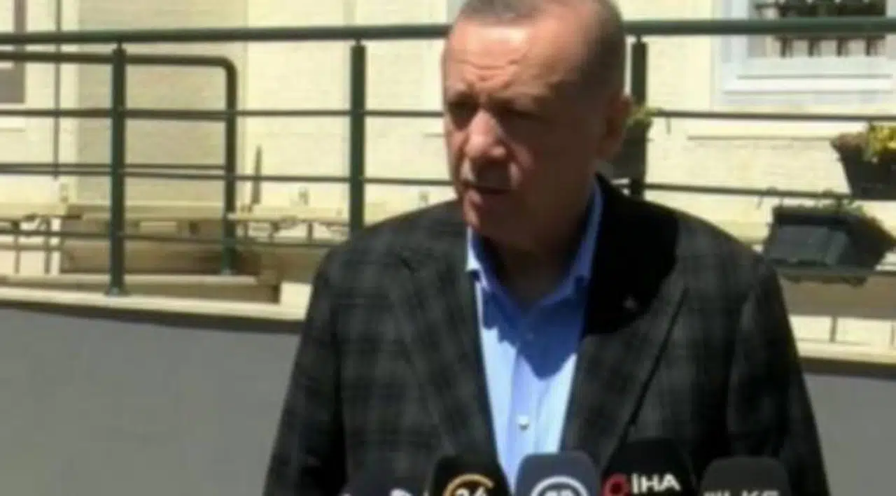 Erdoğan: Finlandiya ve İsveç'in NATO üyeliği konusunda olumlu bir düşünce içerisinde değiliz