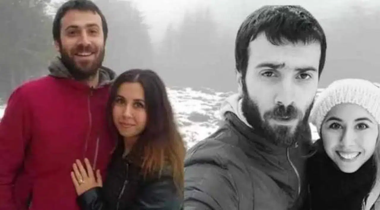 Eşinin yardımına gitti, 100 metrelik uçuruma düştü