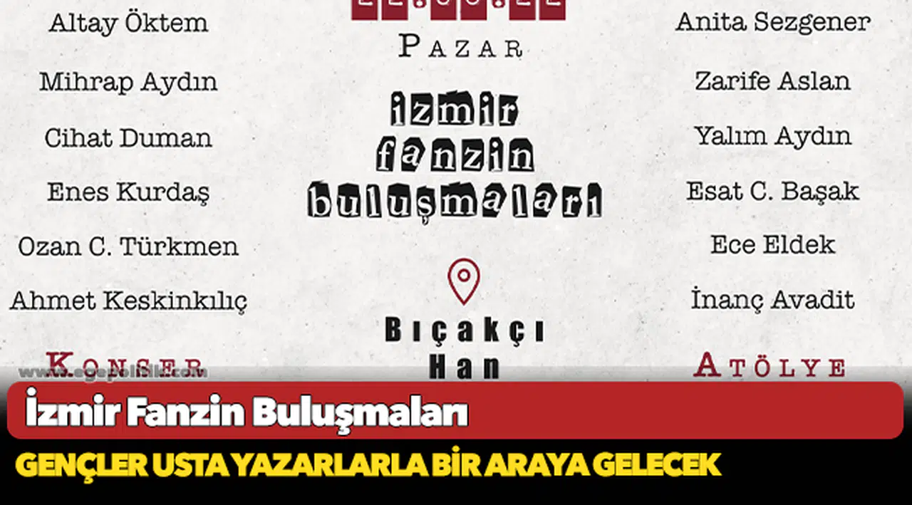 Gençler usta yazarlarla bir araya gelecek