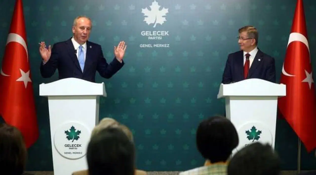 İnce'den Davutoğlu'na: 'Ben Halk TV'ye, siz de A Haber'e çıkamıyorsunuz'