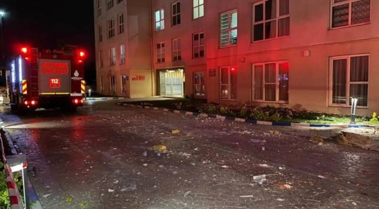 İstanbul'da bir binada patlama