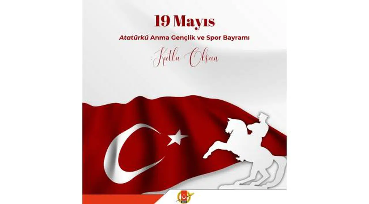 İzmir Gazeteciler Cemiyeti, "19 Mayıs Atatürk'ü Anma, Gençlik ve Spor Bayramımız Kutlu Olsun"