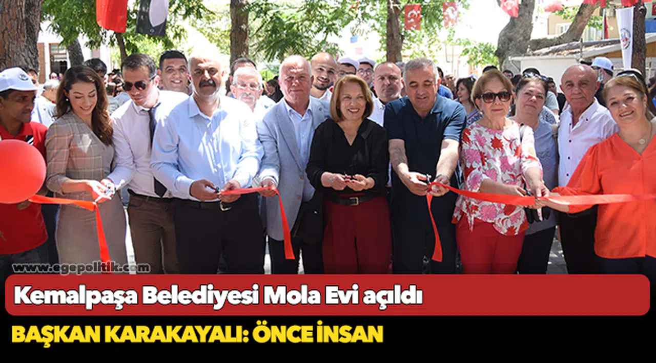 Kemalpaşa Belediyesi Mola Evi açıldı