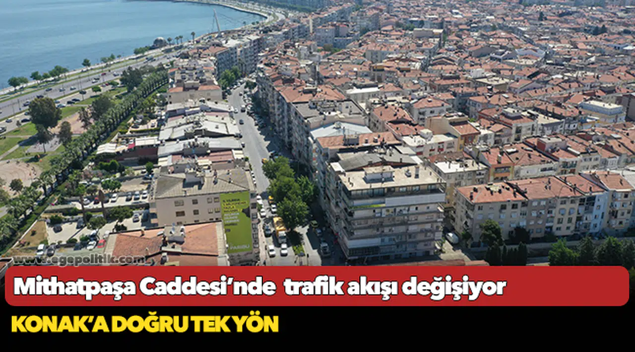 Mithatpaşa Caddesi’nde  trafik akışı değişiyor
