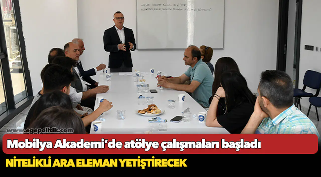 Mobilya Akademi’de atölye çalışmaları başladı