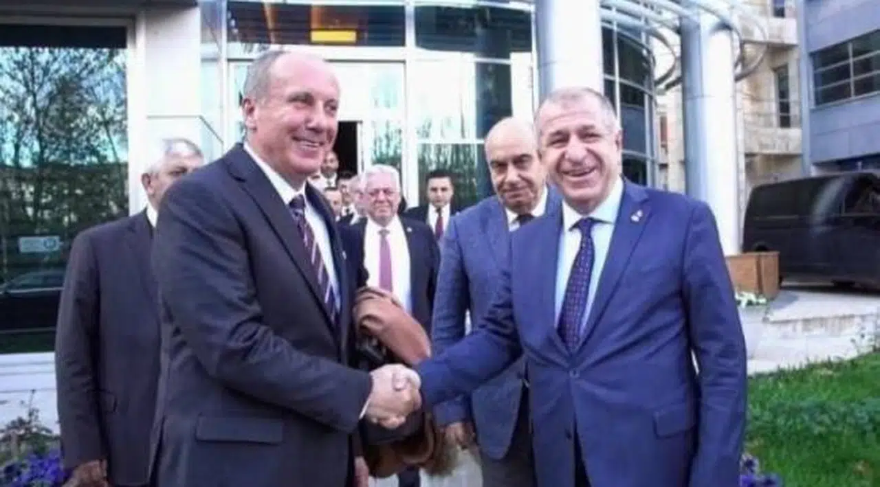 Muharrem İnce'den Ümit Özdağ'a ziyaret