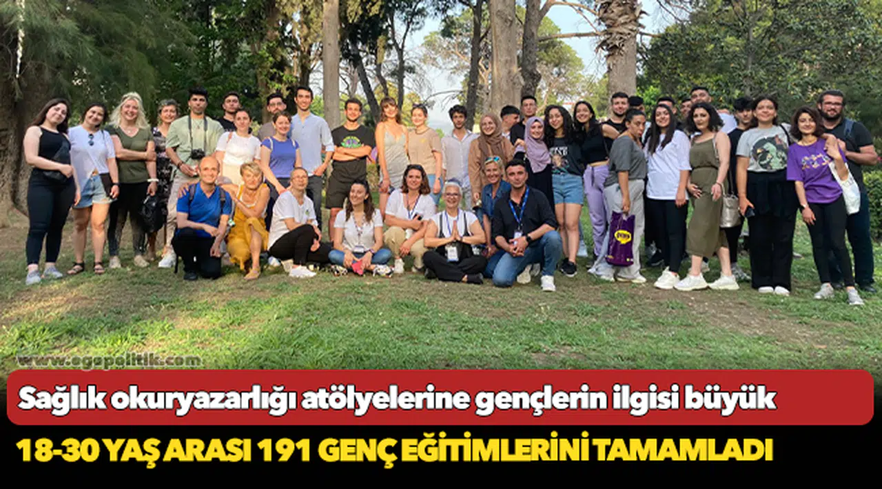 Sağlık okuryazarlığı atölyelerine gençlerin ilgisi büyük