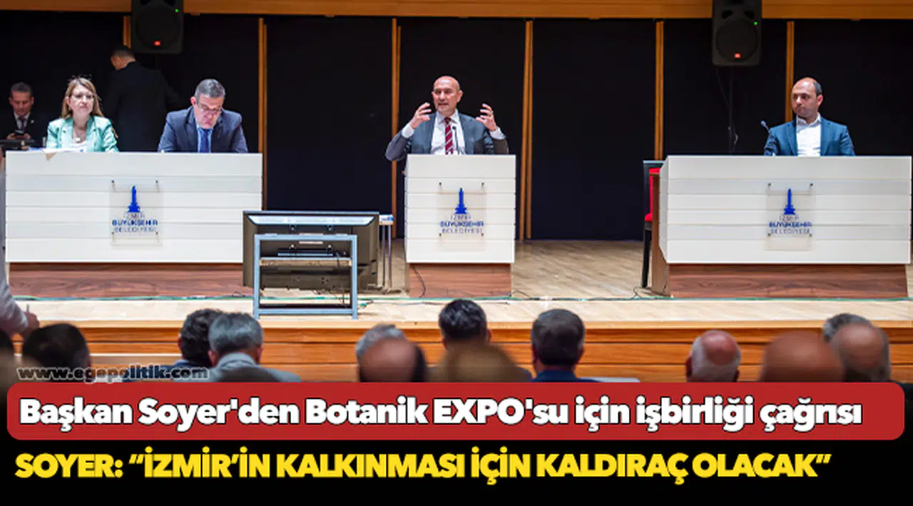 Soyer: “İzmir’in kalkınması için kaldıraç olacak”