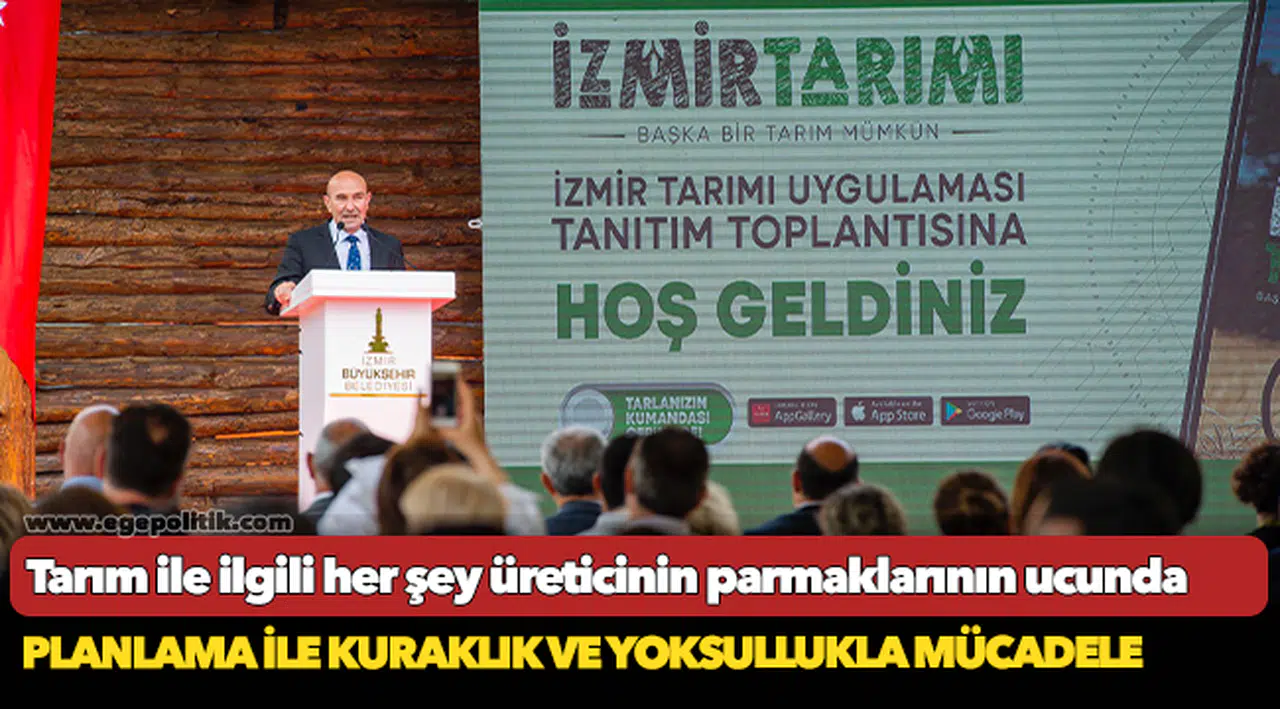 Tarım ile ilgili her şey üreticinin parmaklarının ucunda