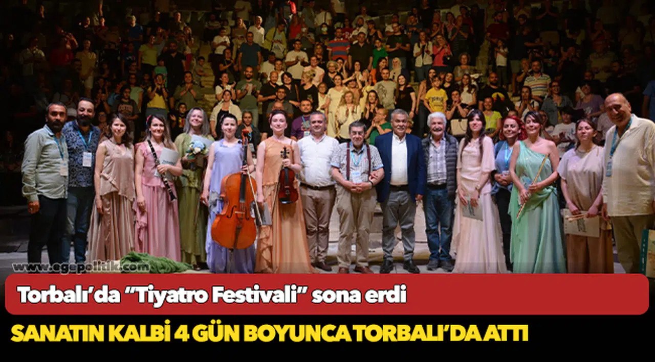 Torbalı’da “Tiyatro Festivali” sona erdi
