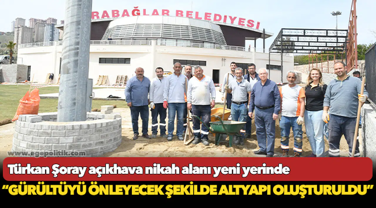 Türkan Şoray açıkhava nikah alanı yeni yerinde