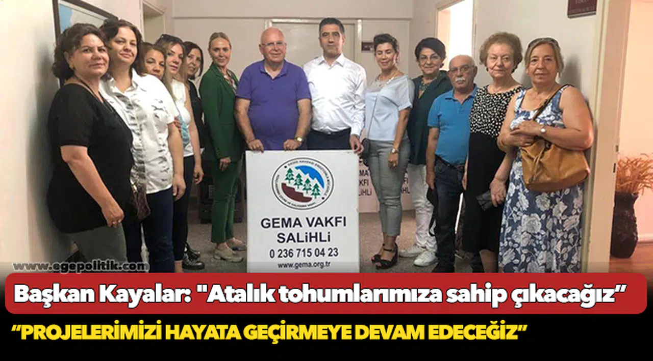 Başkan Kayalar: "Atalık tohumlarımıza sahip çıkacağız”