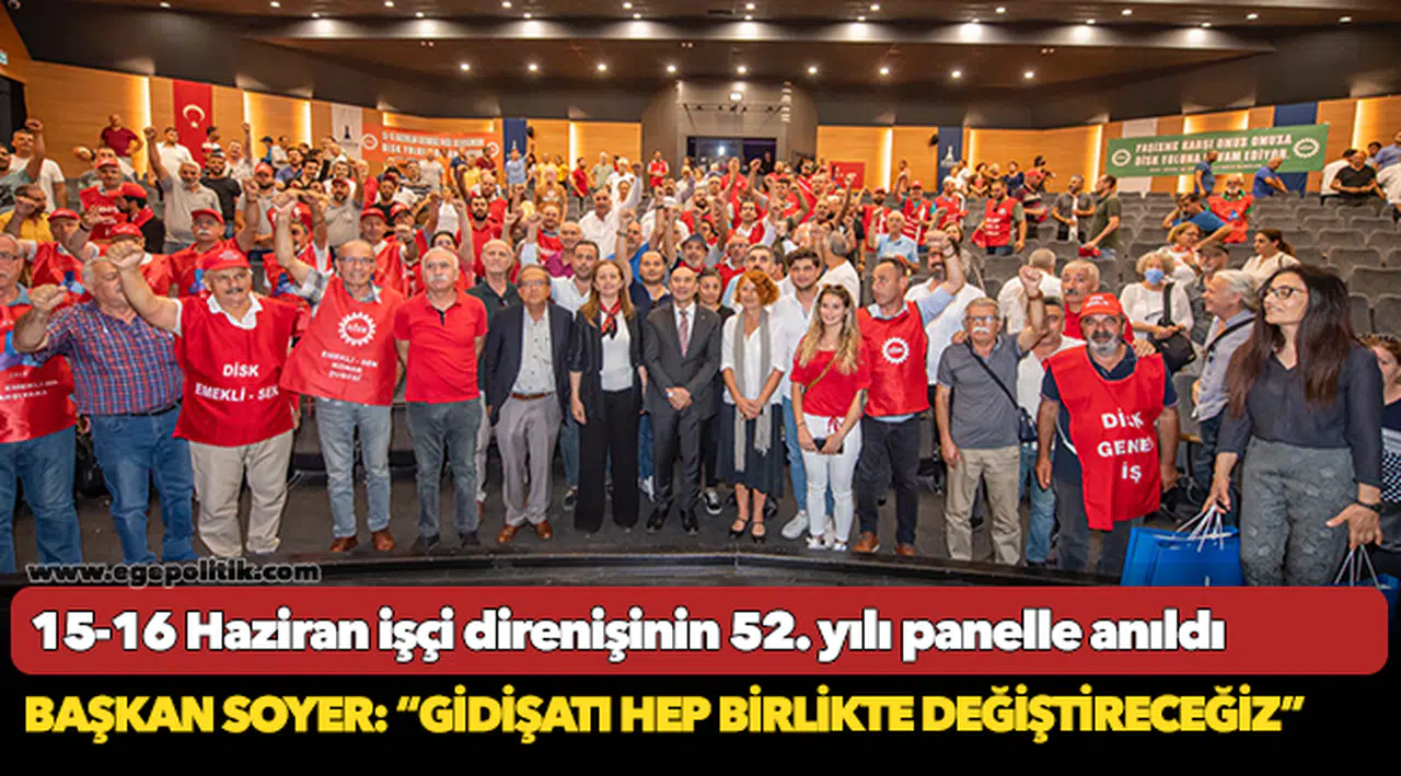 Başkan Soyer: “Gidişatı hep birlikte değiştireceğiz”