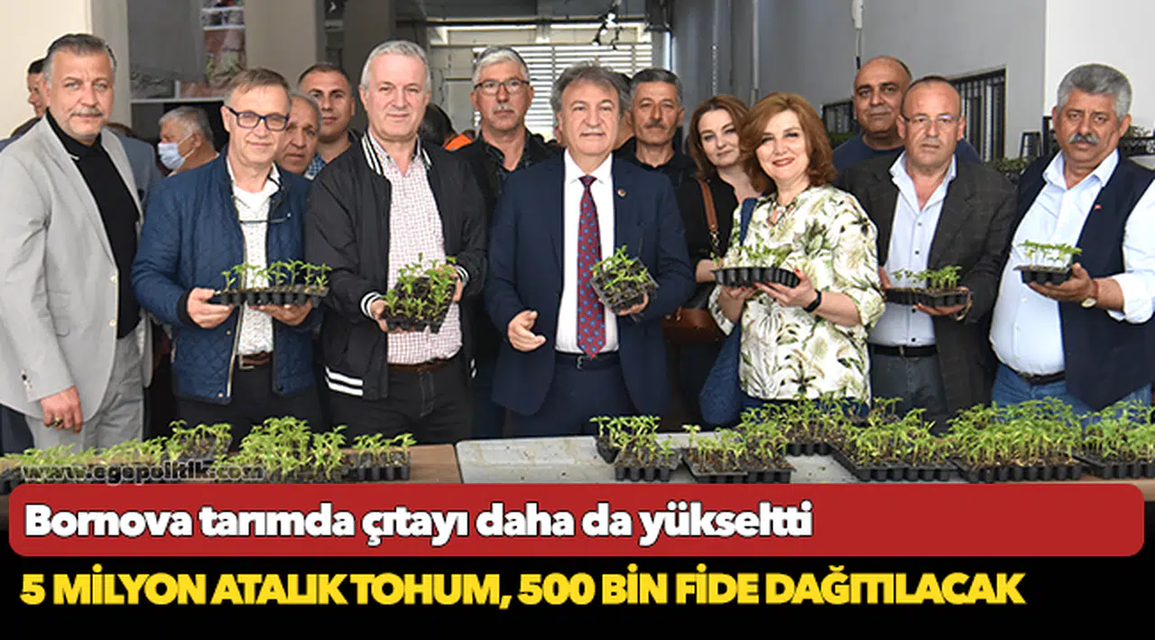 Bornova tarımda çıtayı daha da yükseltti
