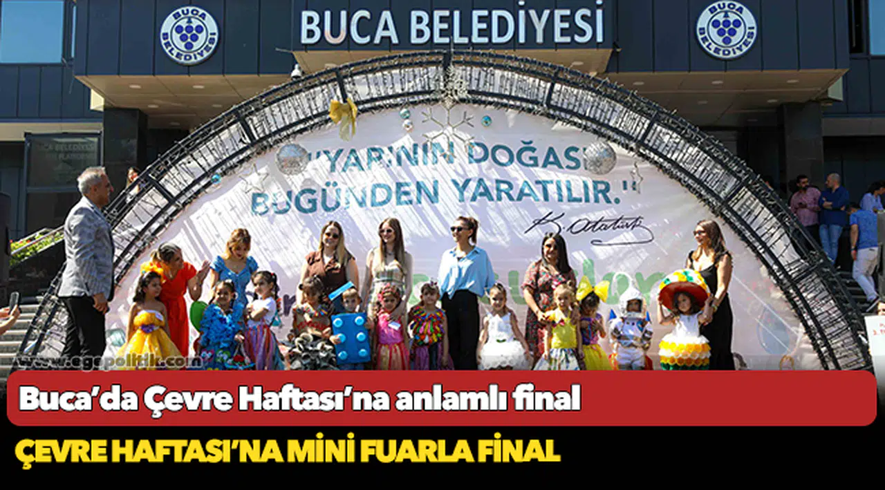 Buca’da Çevre Haftası’na anlamlı final