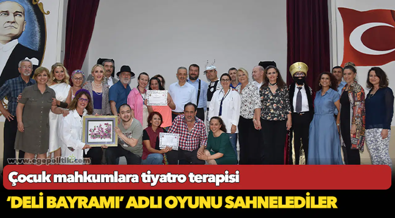 Çocuk Mahkumlara Tiyatro Terapisi