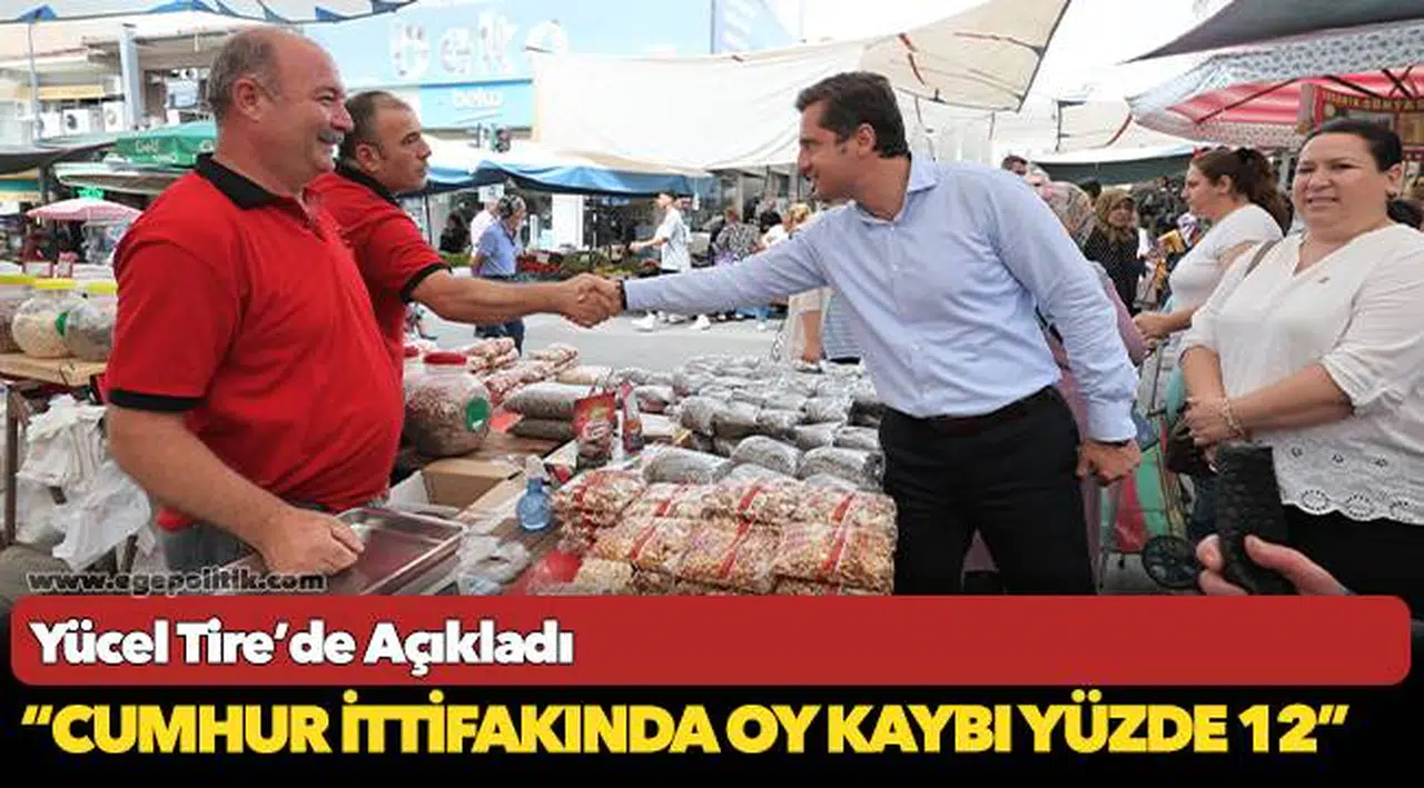“Cumhur İttifakında Oy Kaybı Yüzde 12” 