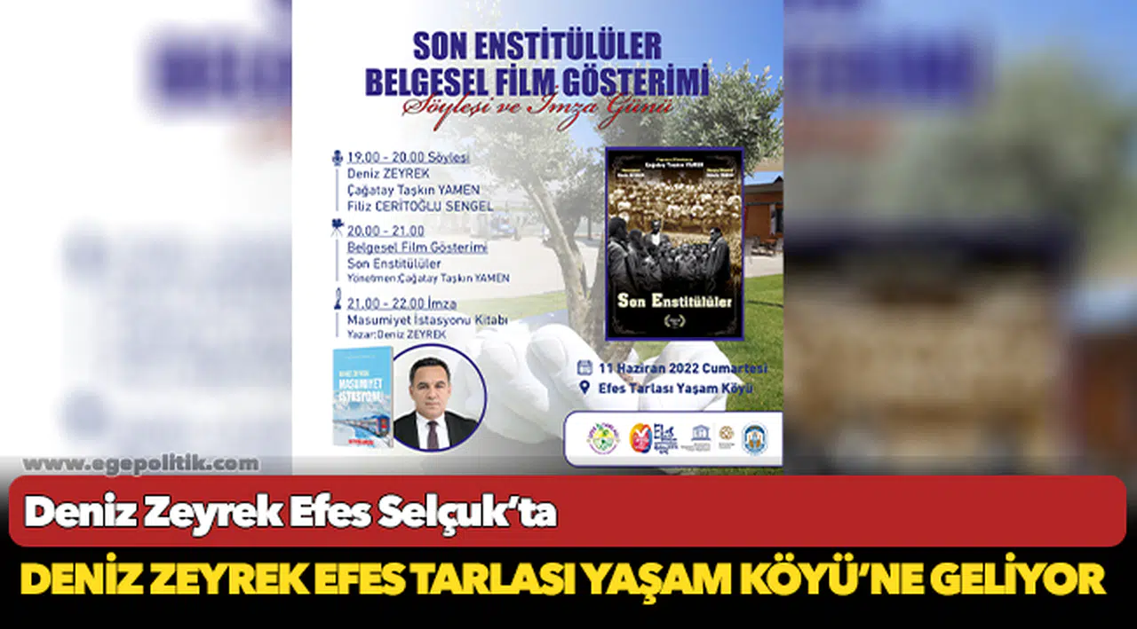 Deniz Zeyrek Efes Selçuk’ta