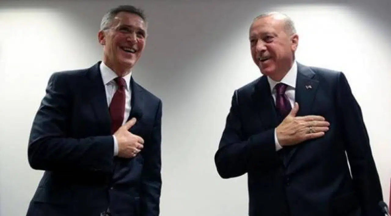 Erdoğan NATO Genel Sekreteri ile görüştü