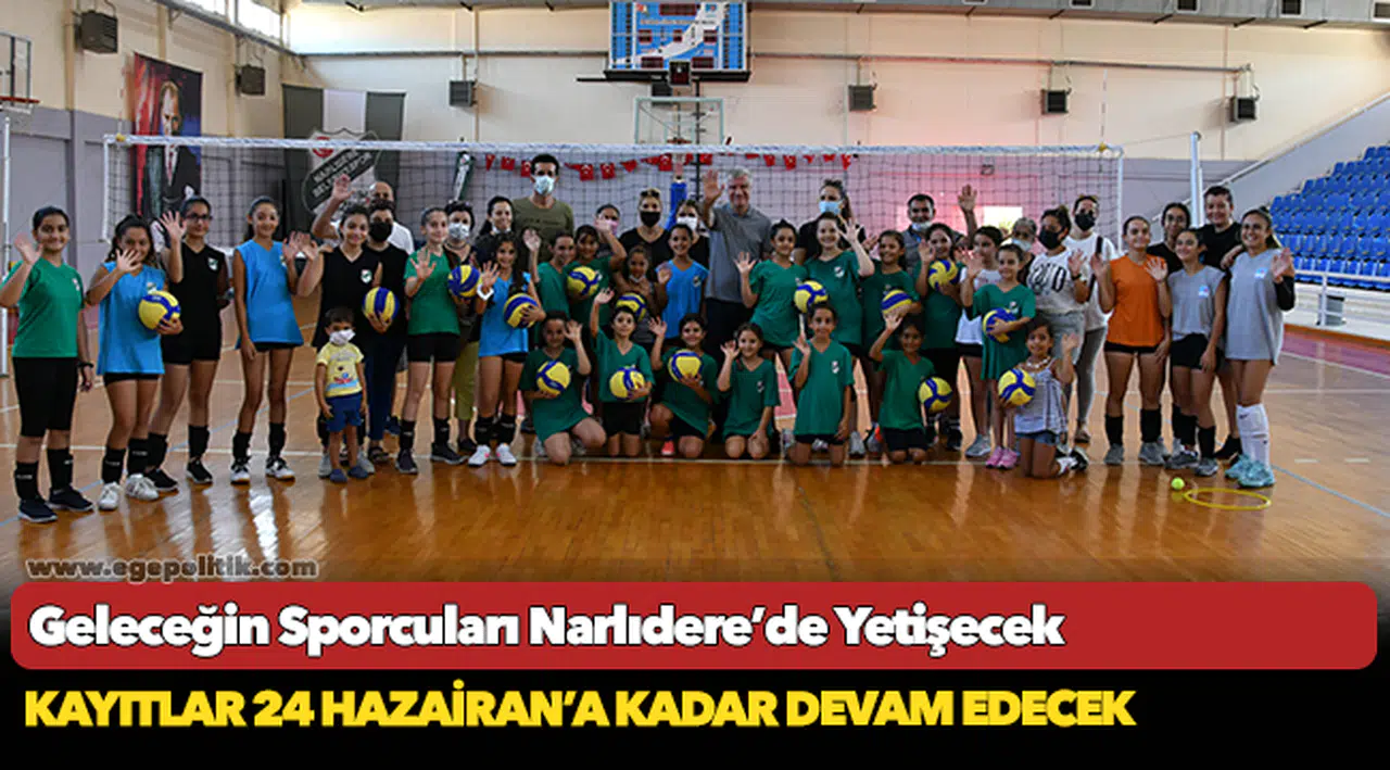 Geleceğin Sporcuları Narlıdere’de Yetişecek