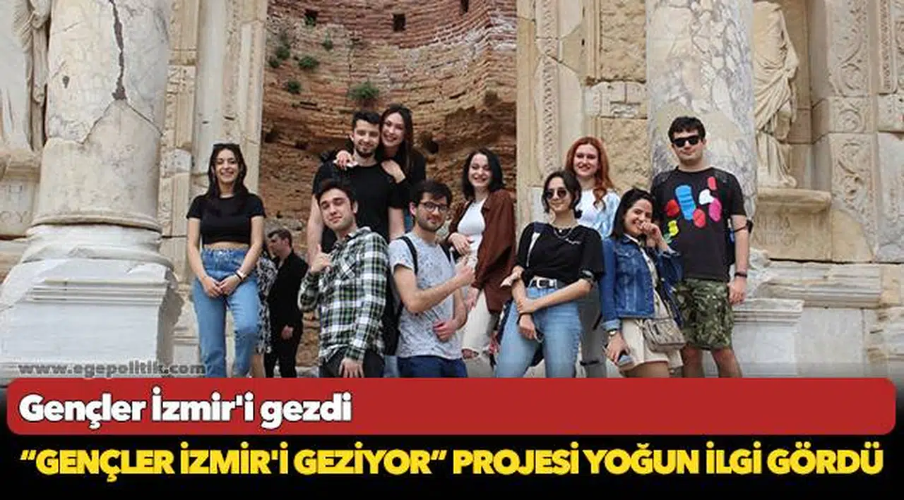 Gençler İzmir'i gezdi