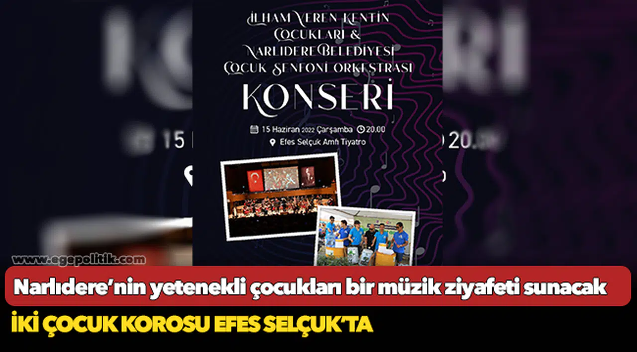 İki Çocuk Korosu Efes Selçuk’ta
