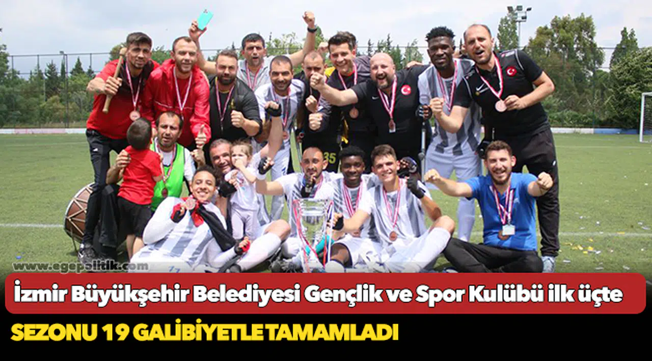 İzmir Büyükşehir Belediyesi Gençlik ve Spor Kulübü ilk üçte