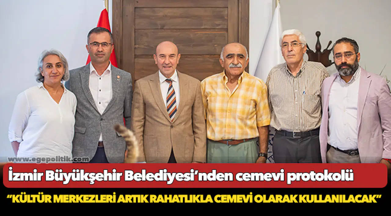 İzmir Büyükşehir Belediyesi’nden cemevi protokolü
