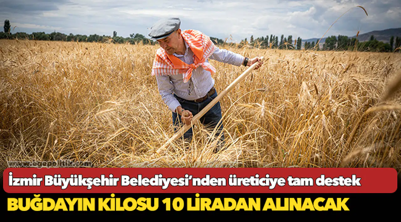İzmir Büyükşehir Belediyesi’nden üreticiye tam destek