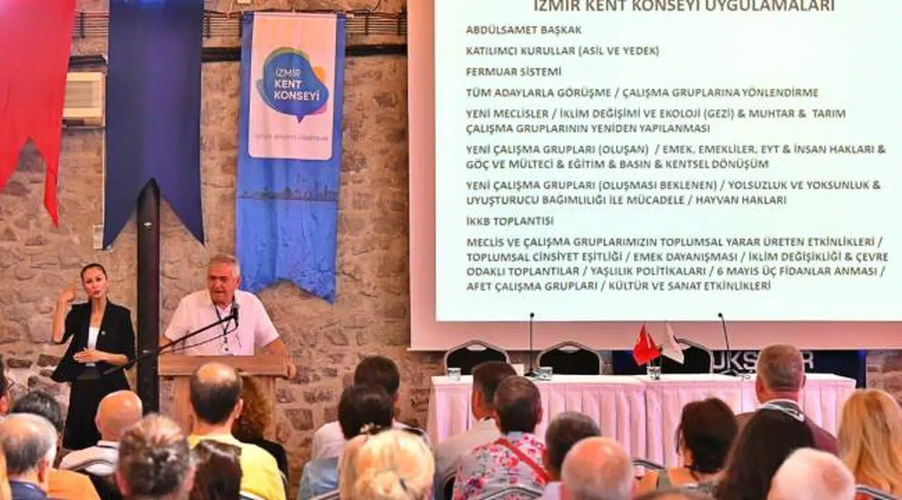 İzmir Kent Konseyi’nin 18. Genel Kurul'u yapıldı