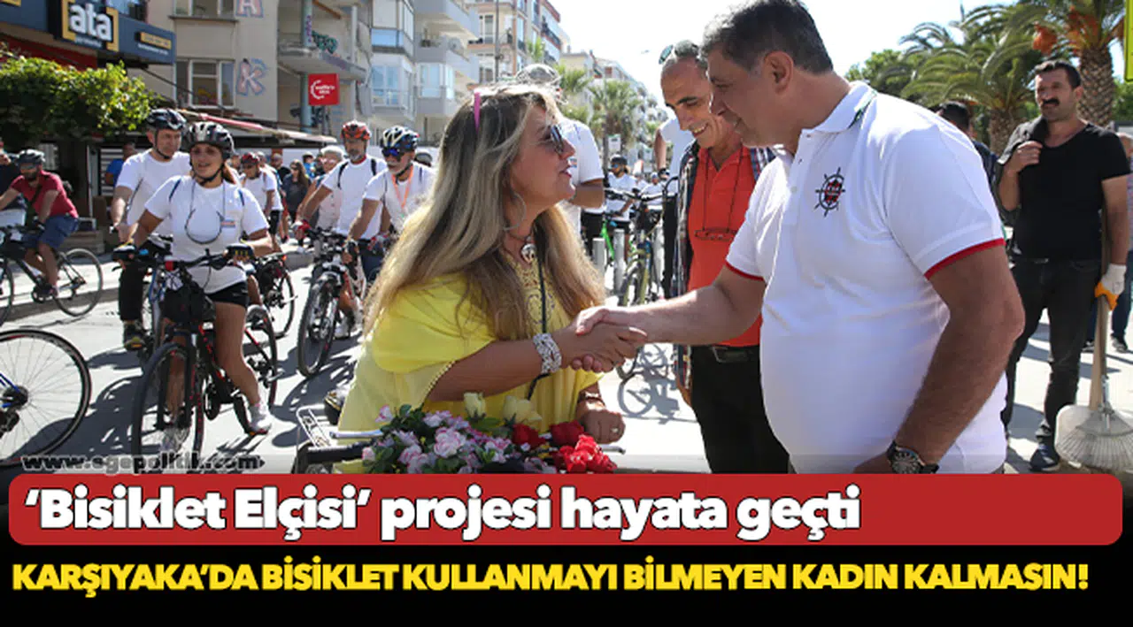 Karşıyaka’da bisiklet kullanmayı Bilmeyen kadın kalmasın!