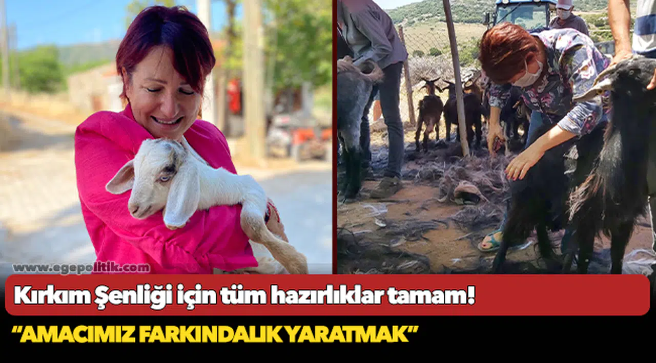 Kırkım Şenliği için tüm hazırlıklar tamam