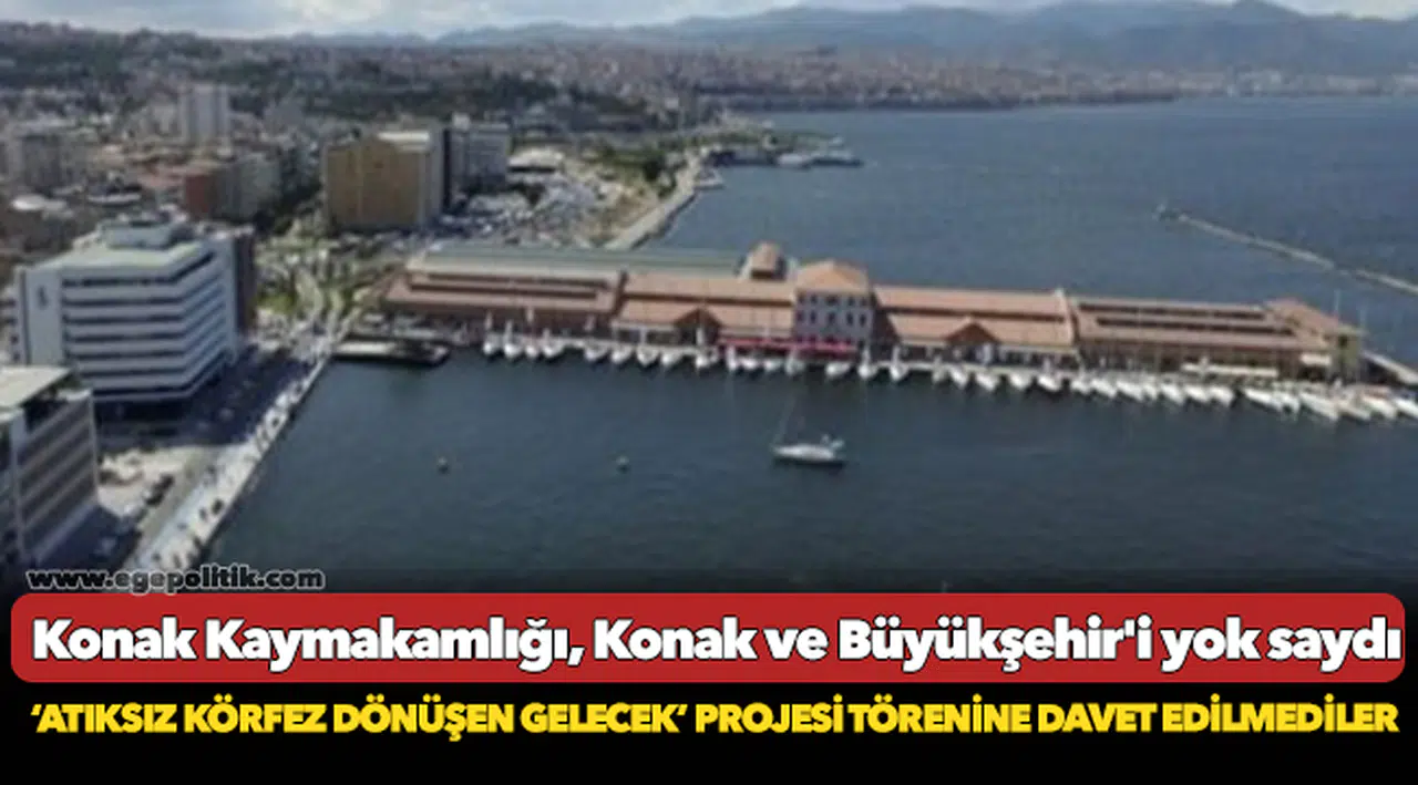 Konak Kaymakamlığı, Konak ve Büyükşehir'i yok saydı