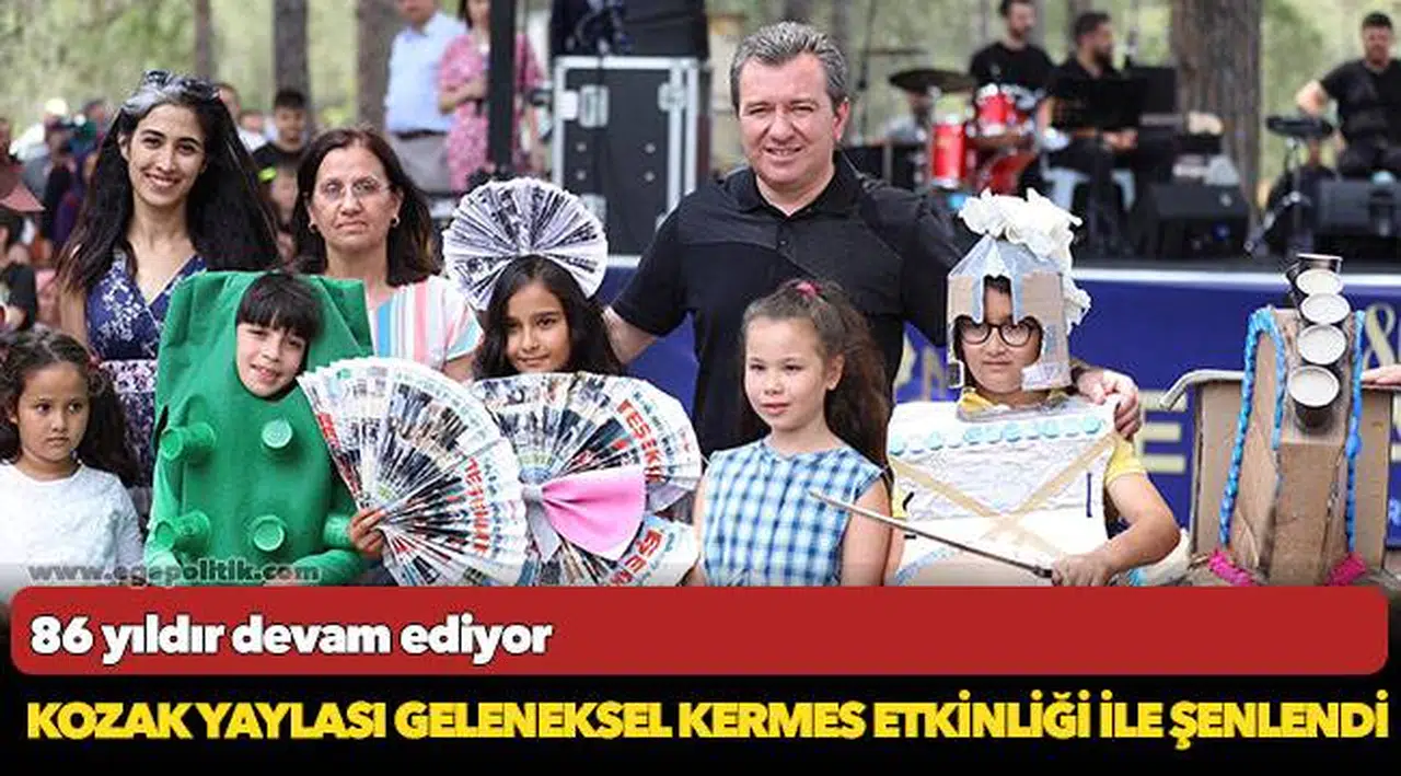Kozak Yaylası Geleneksel Kermes Etkinliği ile Şenlendi