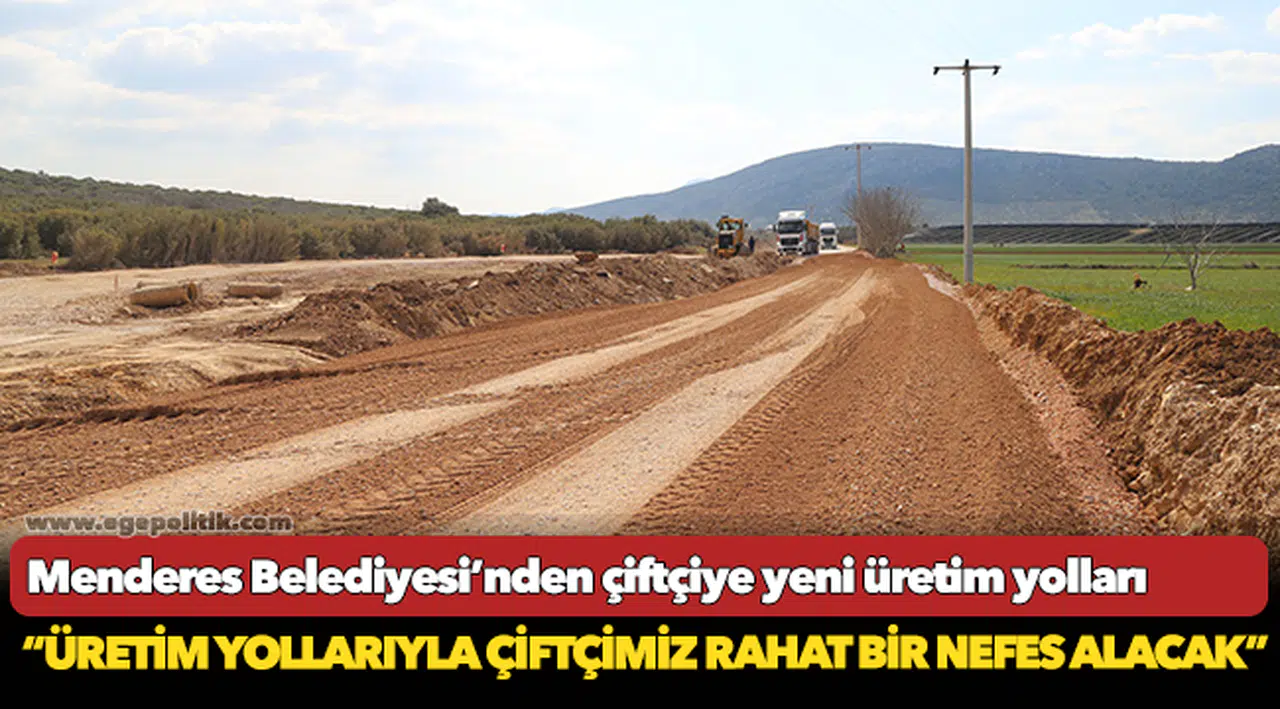 Menderes Belediyesi’nden çiftçiye yeni üretim yolları