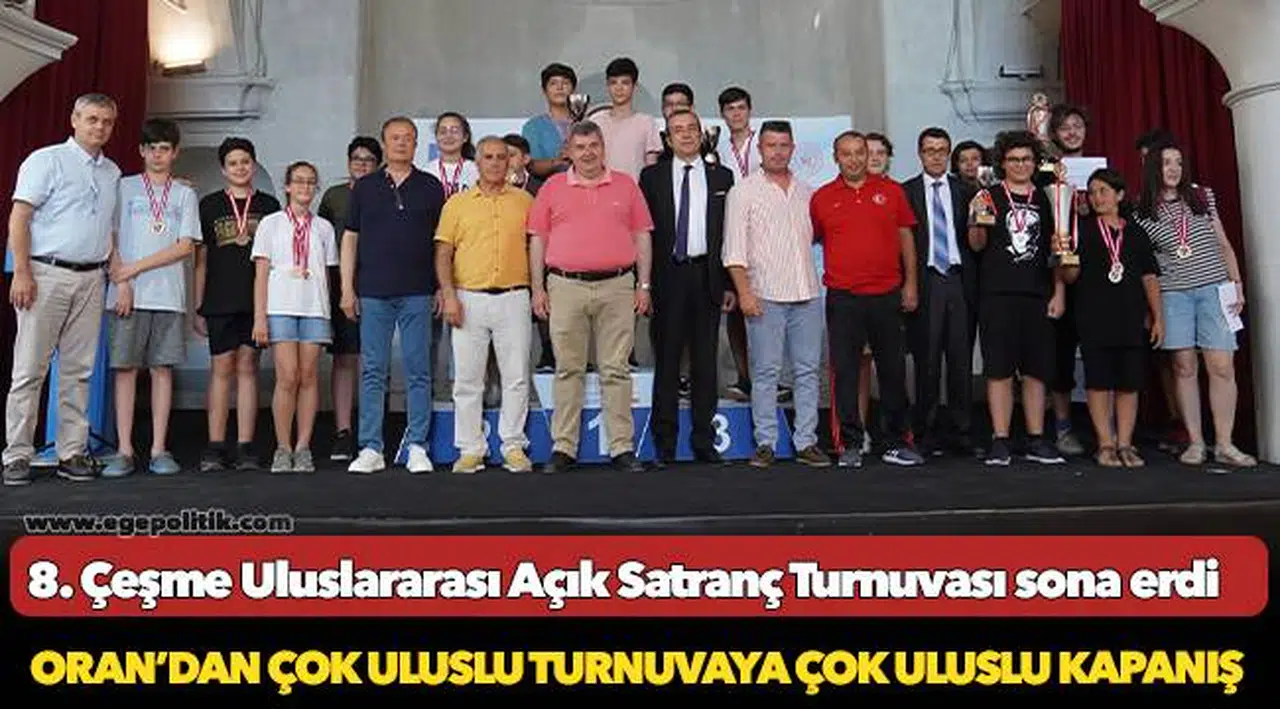 Oran’dan çok uluslu turnuvaya çok uluslu kapanış