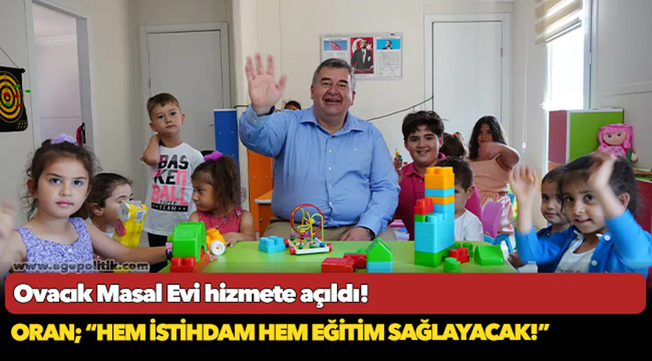 Ovacık Masal Evi hizmete açıldı!