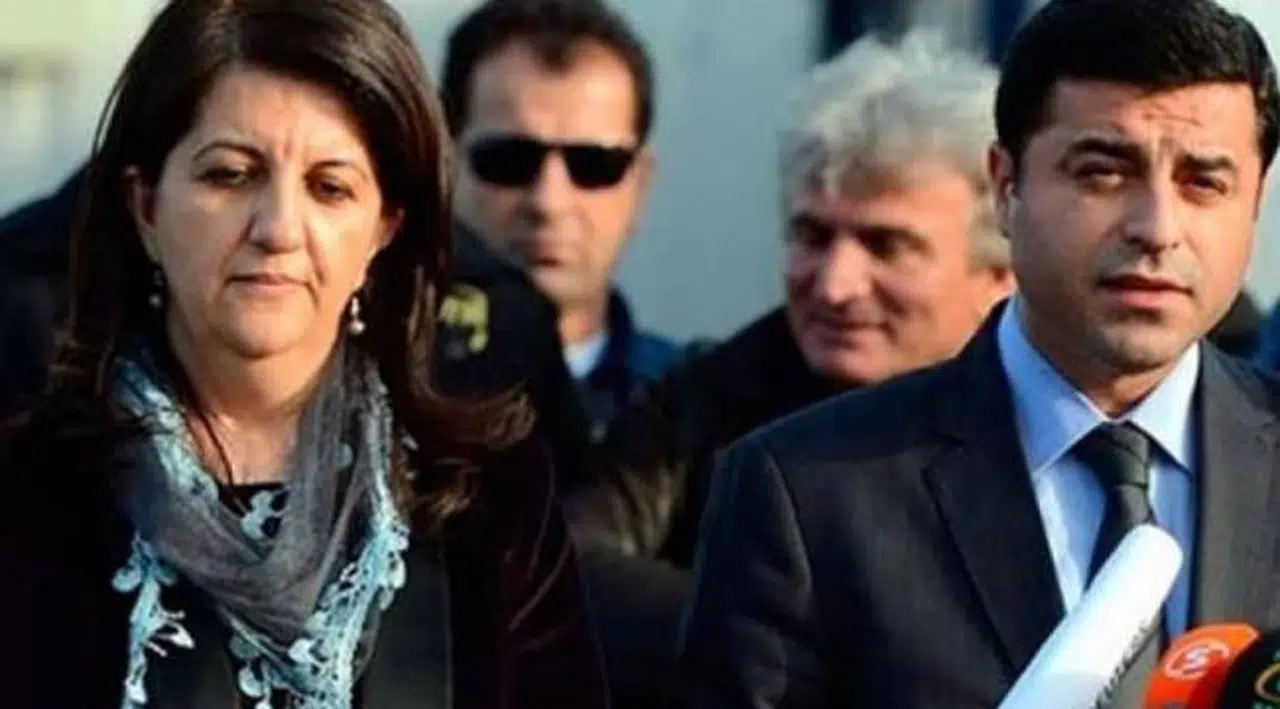 Pervin Buldan ve Mithat Sancar'dan Selahattin Demirtaş'a ziyaret