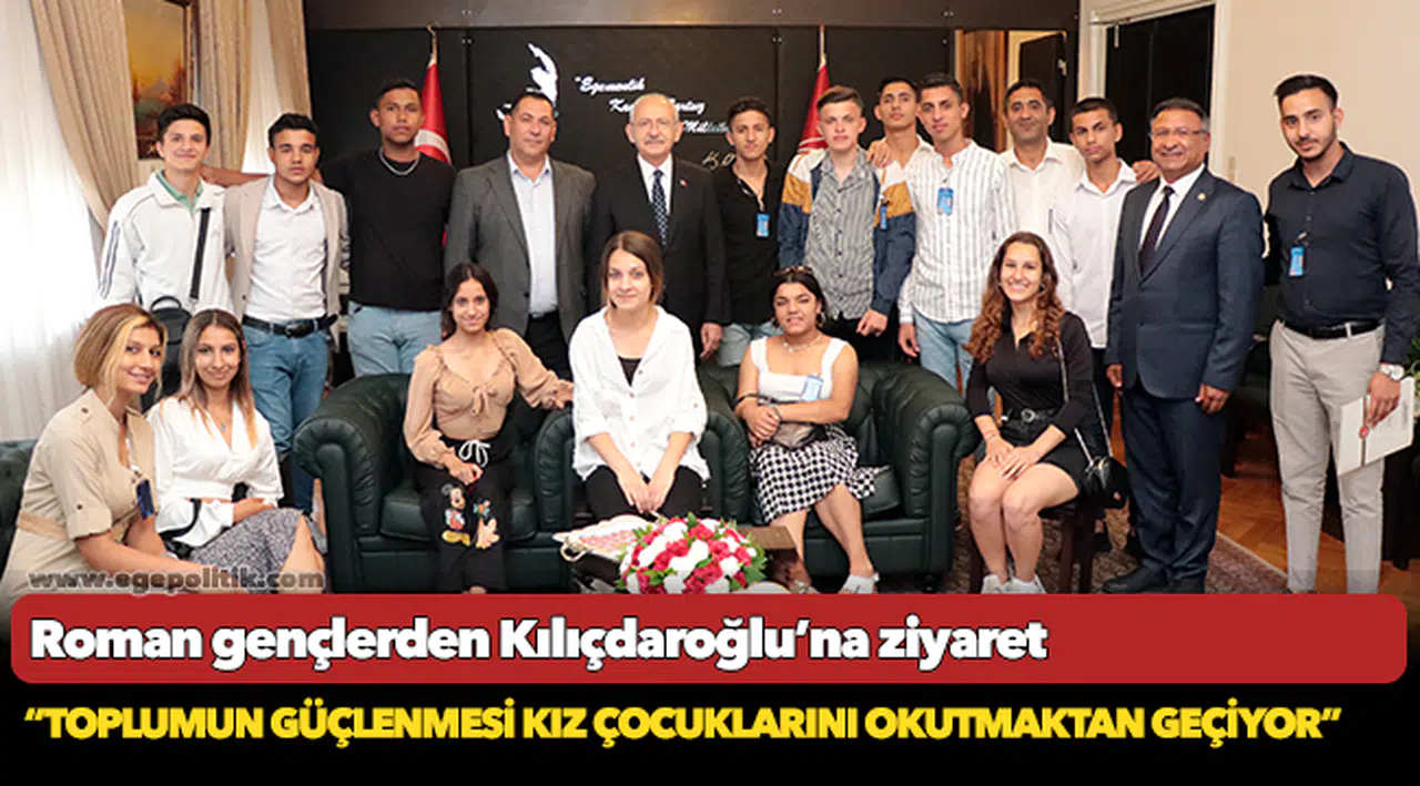 Roman gençlerden Kılıçdaroğlu’na ziyaret
