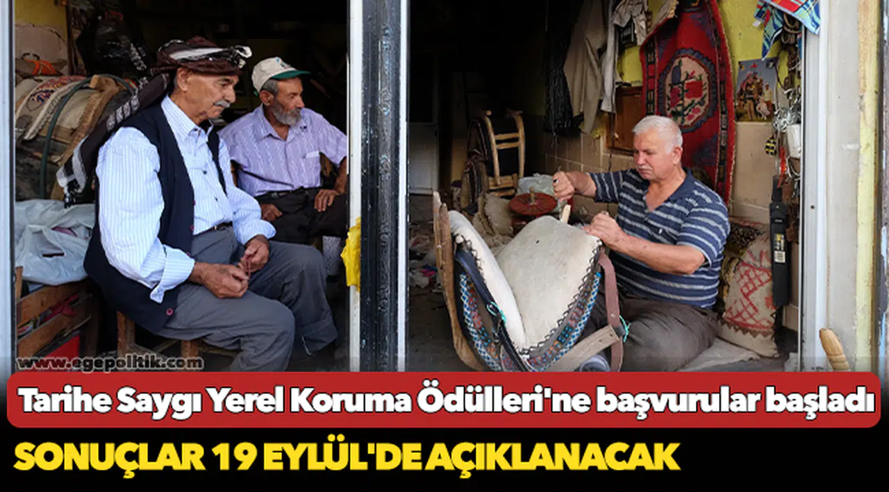 Tarihe Saygı Yerel Koruma Ödülleri'ne başvurular başladı