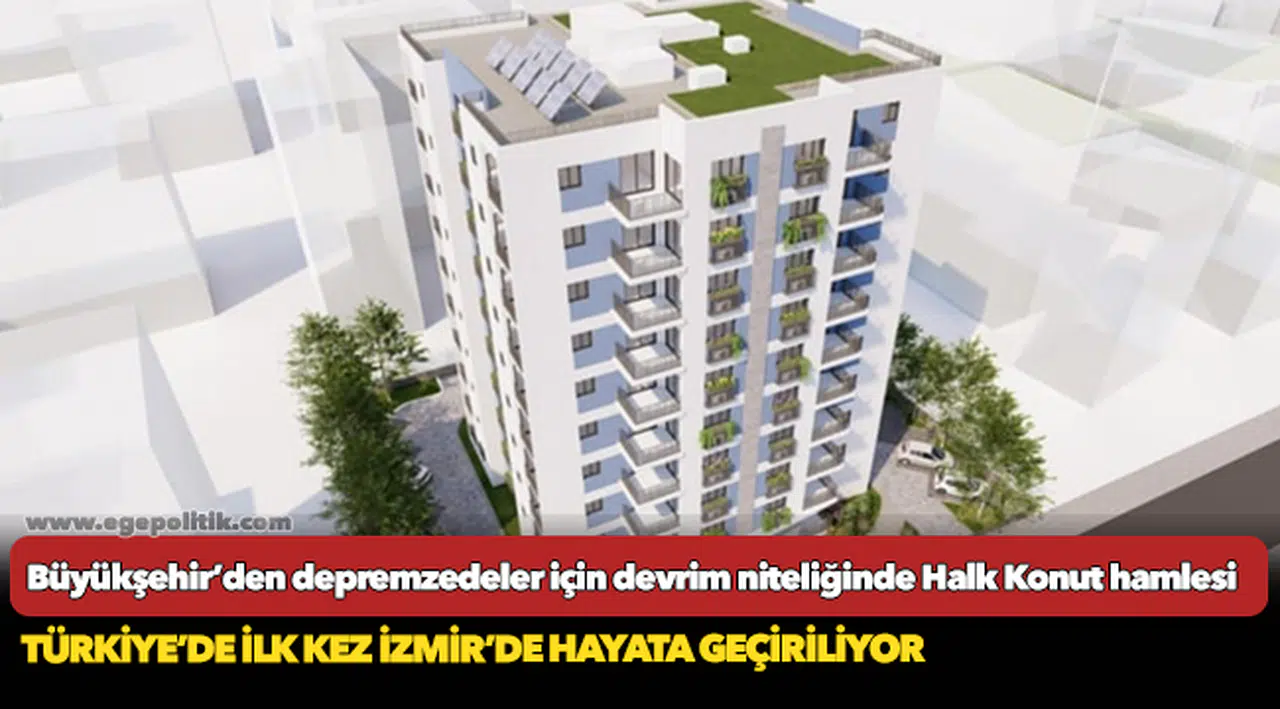 Türkiye’de ilk kez İzmir’de hayata geçiriliyor