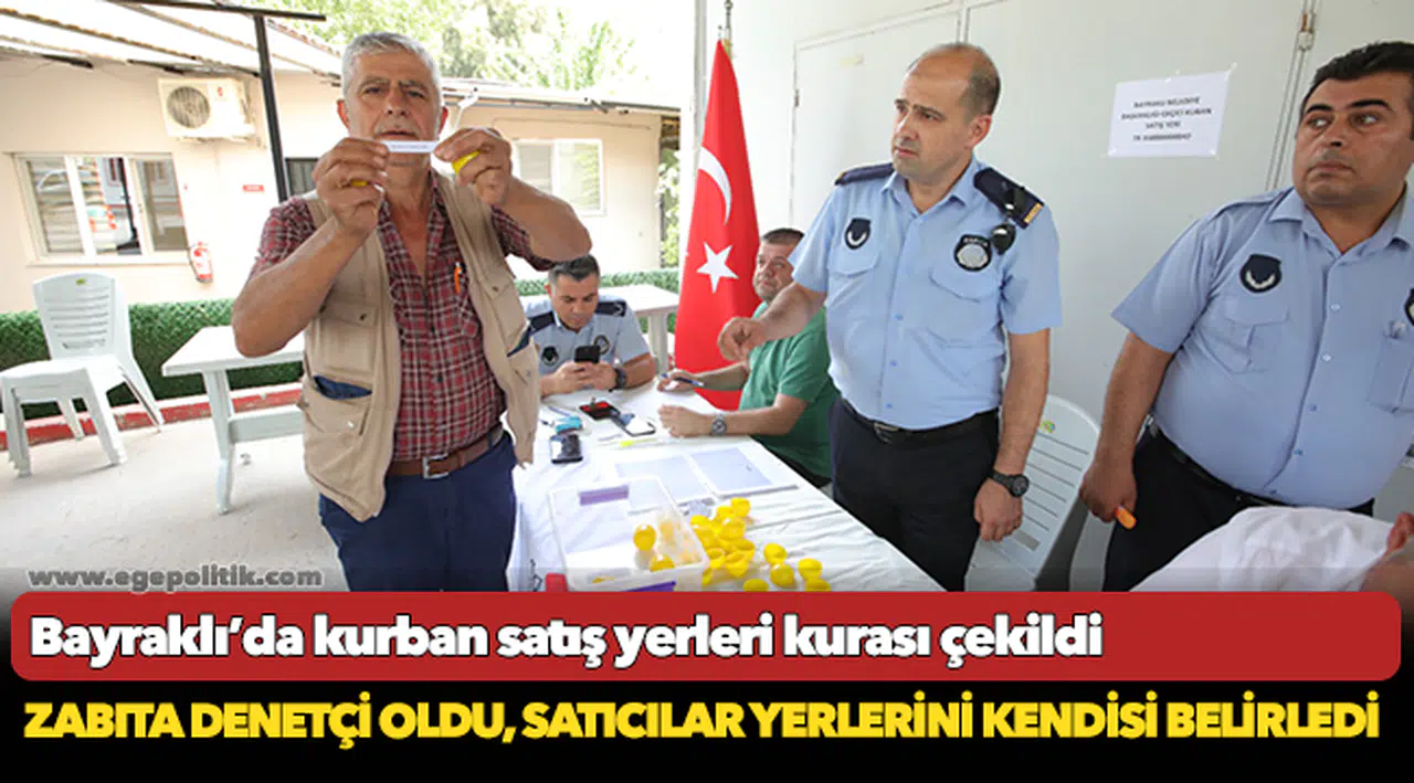 Zabıta denetçi oldu, satıcılar yerlerini kendisi belirledi