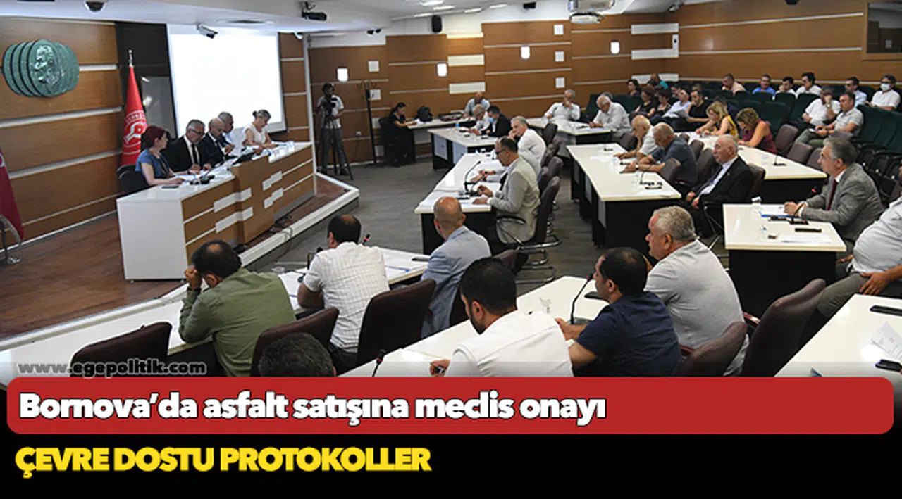 Asfalt satışına meclis onayı