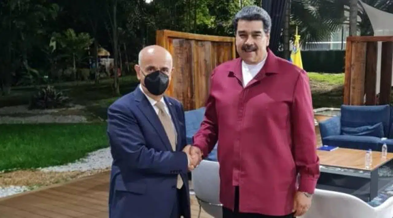 Bakan Kirişci Venezuela Devlet Başkanı Maduro ile görüştü