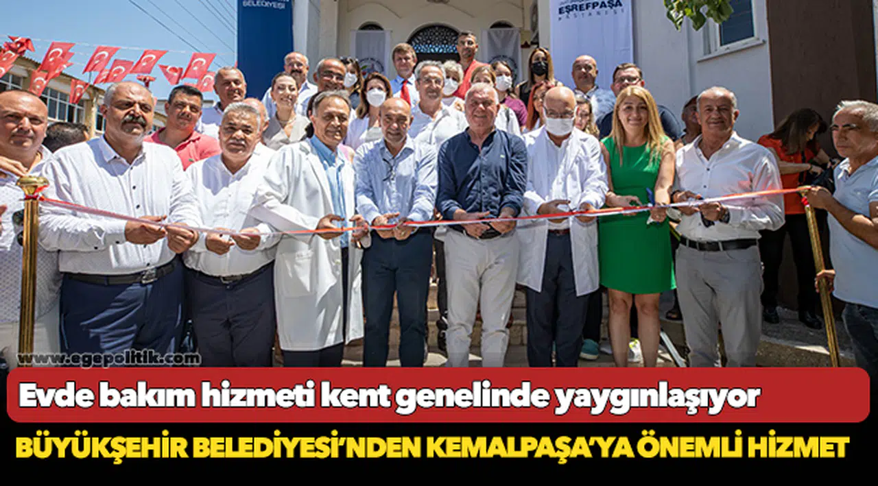Büyükşehir Belediyesi’nden Kemalpaşa’ya önemli hizmet