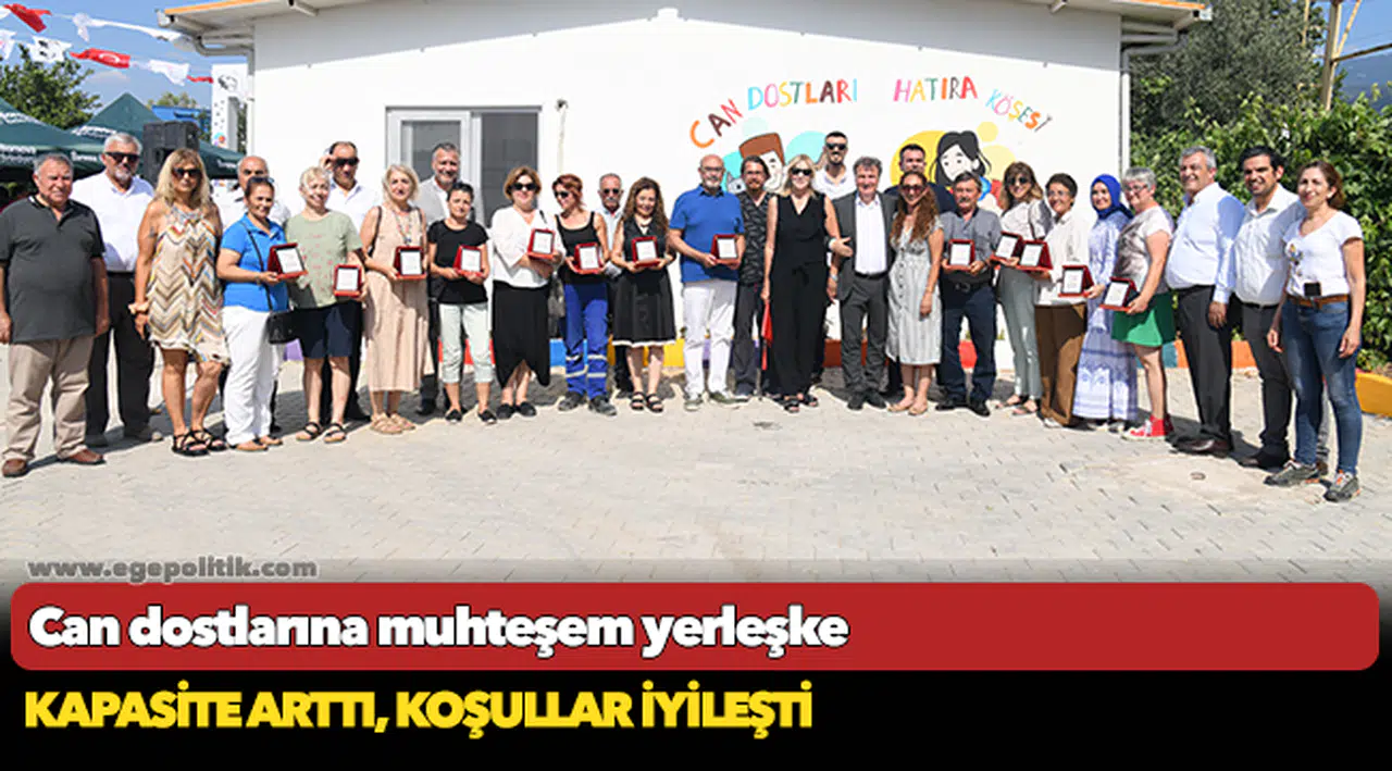 Can dostlarına muhteşem yerleşke