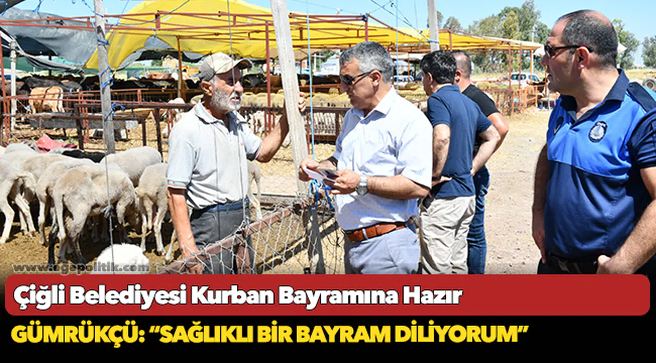 Çiğli Belediyesi Kurban Bayramına Hazır