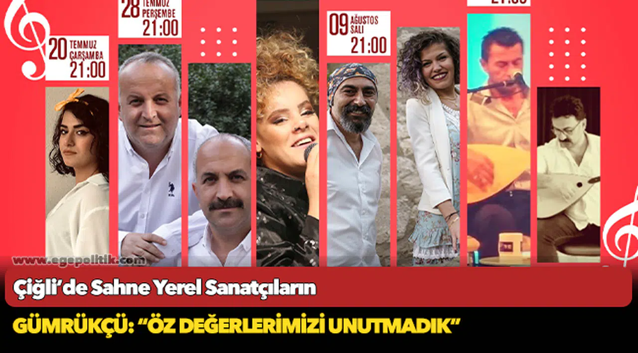 Çiğli’de Sahne Yerel Sanatçıların