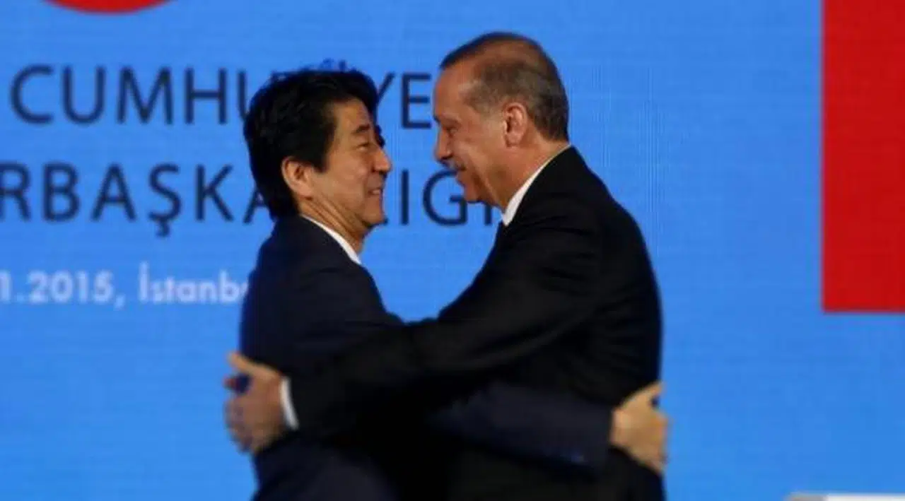 Erdoğan'dan Abe için taziye mesajı